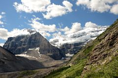 15 Mount Lefroy and Mount Victoria Descending From Lake Agnes Trail Near The Junction Of Plain Of The Six Glaciers Trail Near Lake Louise.jpg